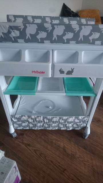 my babiie bath and changing unit
